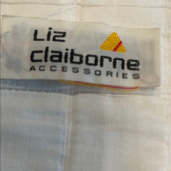 Vintage 80s Liz Claiborne 100% silk Floral cottagecore Sheer white pastel Scarf
